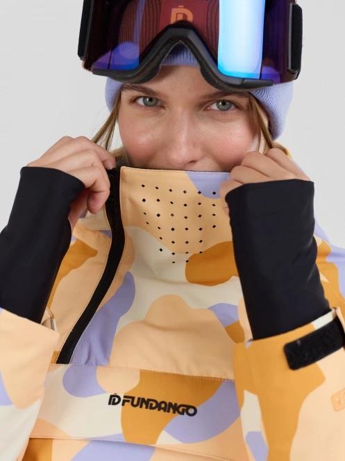 Fundango Fayette ECO Anorak for women in yellow 7