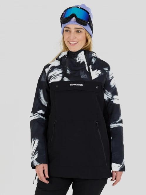 Fundango Fayette ECO Anorak for women in black 2