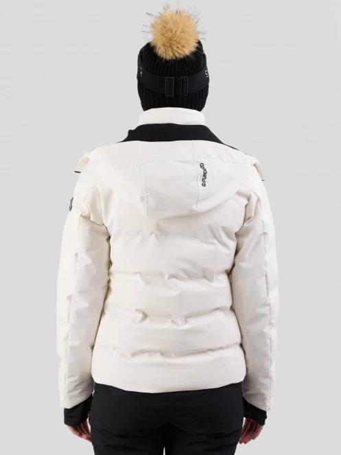 Fundango Moira Padded Jacket for women in sand 3