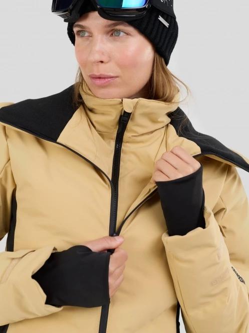 Fundango Moira Padded Jacket for women in sand 8