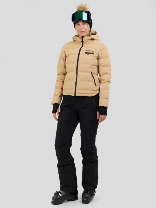 Fundango Rodney Padded Jacket for women in sand 3