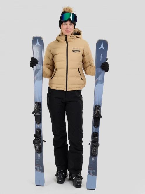 Fundango Rodney Padded Jacket for women in sand 4