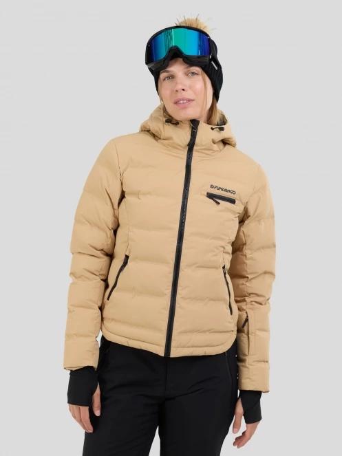 Fundango Rodney Padded Jacket for women in sand 5