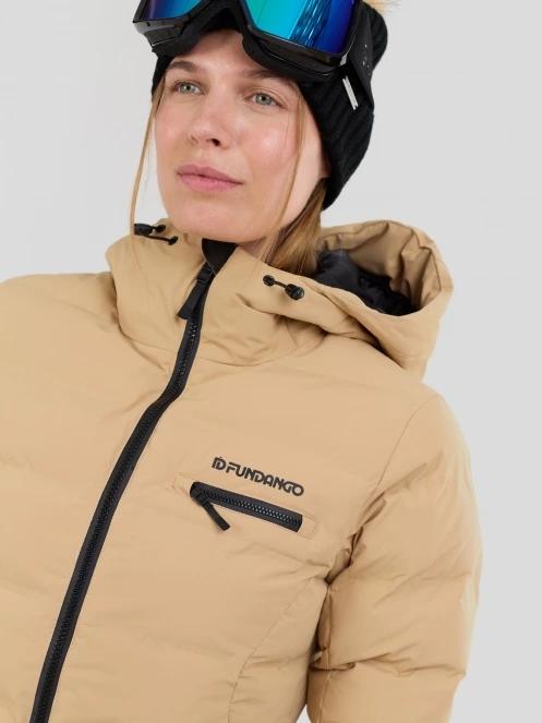 Fundango Rodney Padded Jacket for women in sand 6