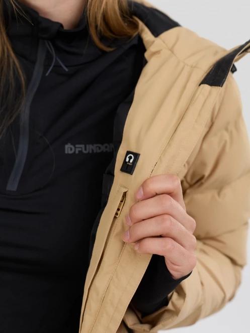 Fundango Rodney Padded Jacket for women in sand 8