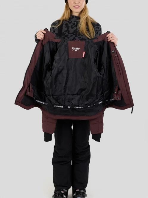 Fundango Rodney Padded Jacket for women in purple 5
