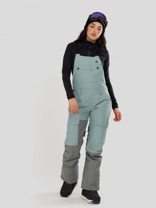 Fundango Sakura ECO Bib Pants for women in green 2