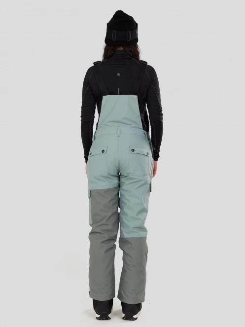 Fundango Sakura ECO Bib Pants for women in green 3