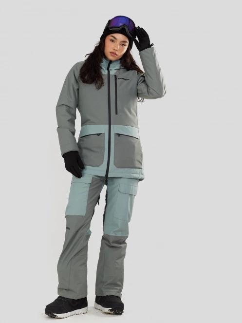 Fundango Sakura ECO Bib Pants for women in green 5