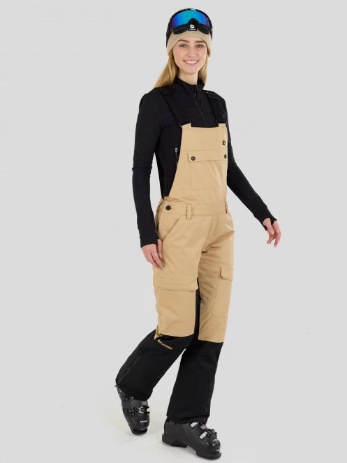 Fundango Sakura ECO Bib Pants for women in sand 2