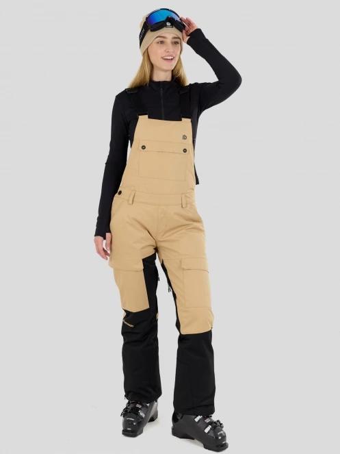 Fundango Sakura ECO Bib Pants for women in sand 5