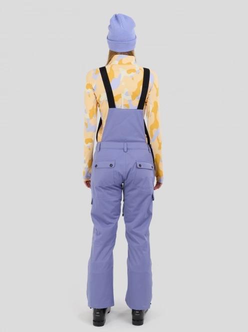 Fundango Sakura ECO Bib Pants for women in purple 3