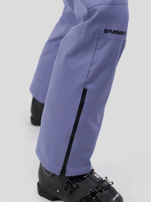 Fundango Sakura ECO Bib Pants for women in purple 8