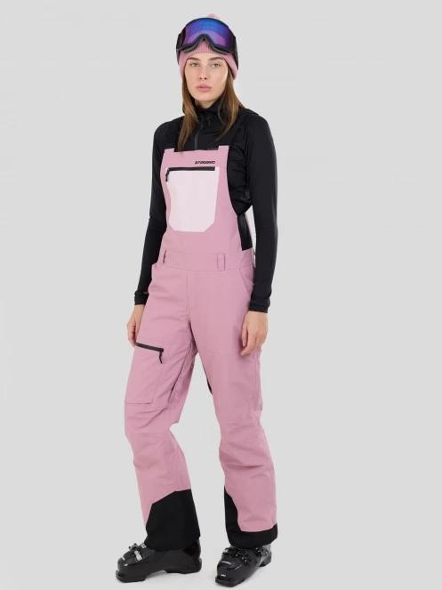 Fundango Shelby ECO 3L Bib Pants for women in pink 3