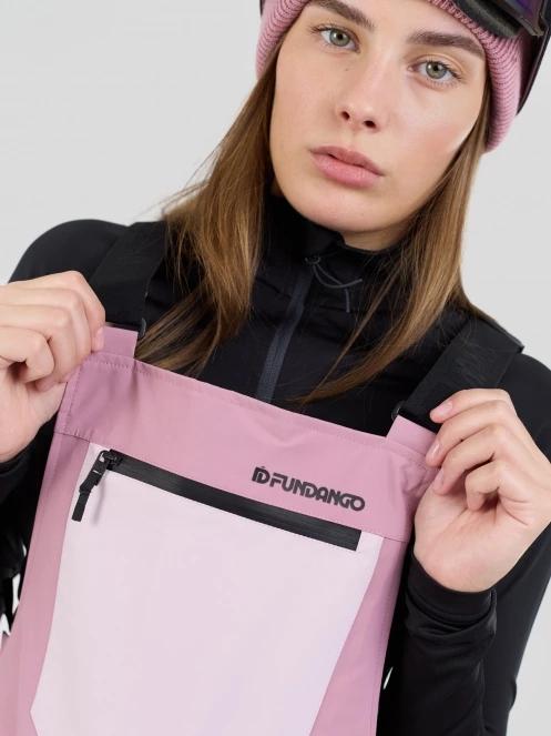 Fundango Shelby ECO 3L Bib Pants for women in pink 8
