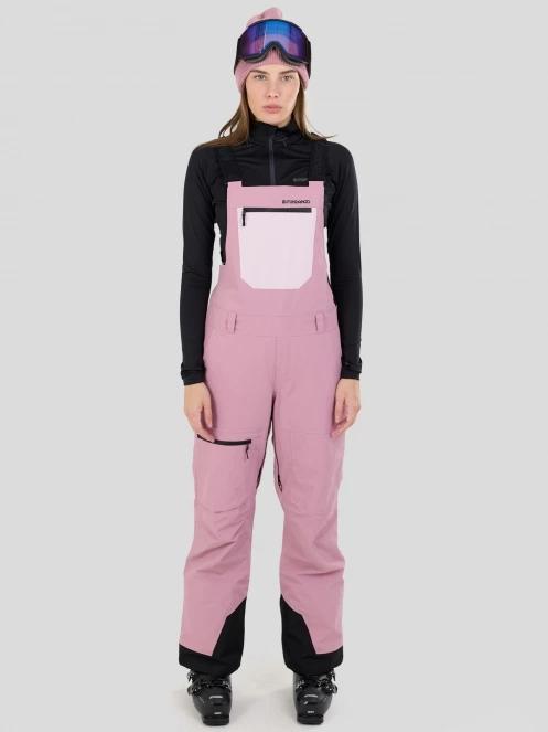 Fundango Shelby ECO 3L Bib Pants for women in pink 2