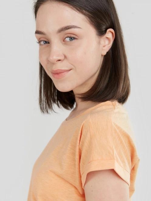 Fundango Amira T-shirt for women in orange 6
