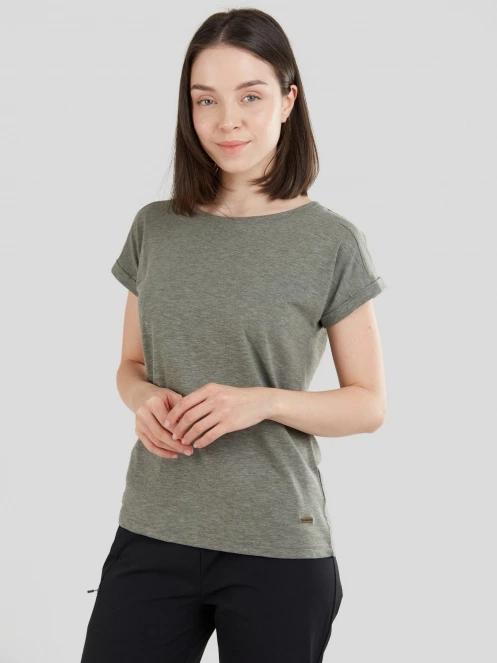 Fundango Amira T-shirt for women in oliv 2