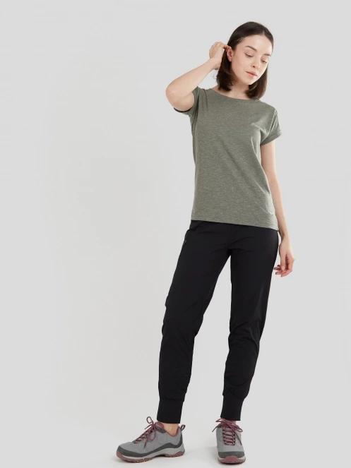 Fundango Amira T-shirt for women in oliv 4