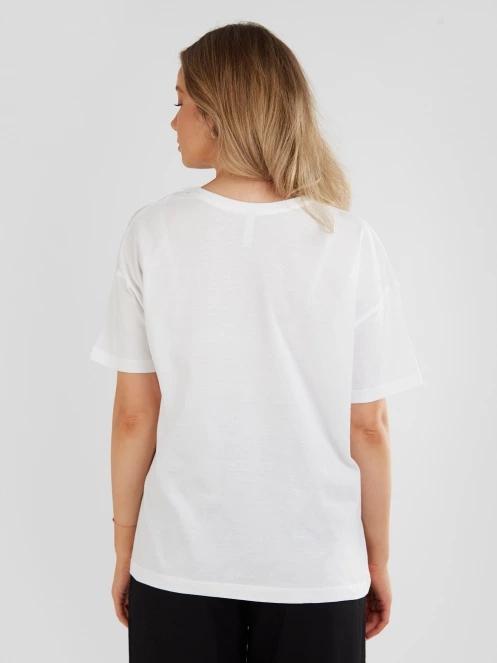 Fundango Nissa T-shirt for women in white 3