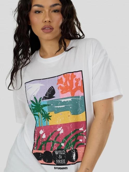 Fundango Sunshine II Surf-T for women in white 6