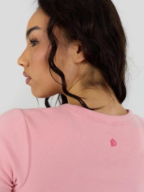 Fundango Sora Cropped T-shirt for women in pink 7