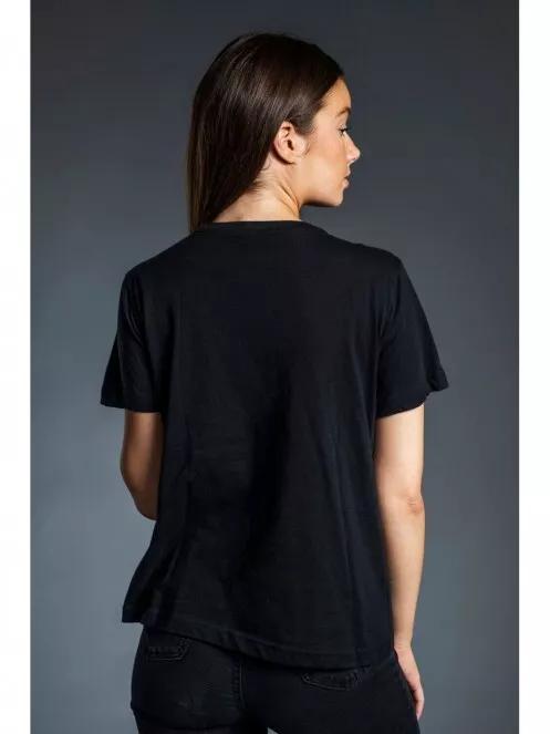 Fundango Womens Logo T for women in black 4