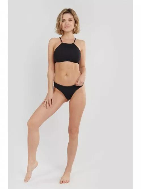 Fundango Hogg High Neck Top for women in black 4