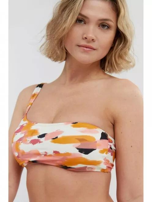 Fundango Madison One Shoulder Top for women in pink 2