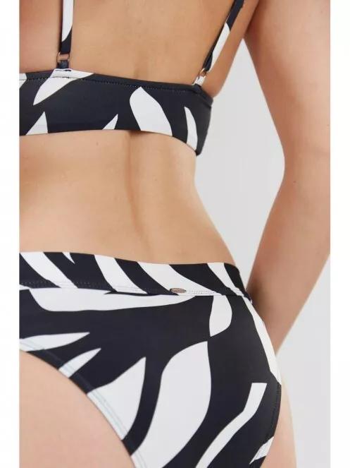Fundango Sahara Mid Waist Full Bottoms for women in black 4