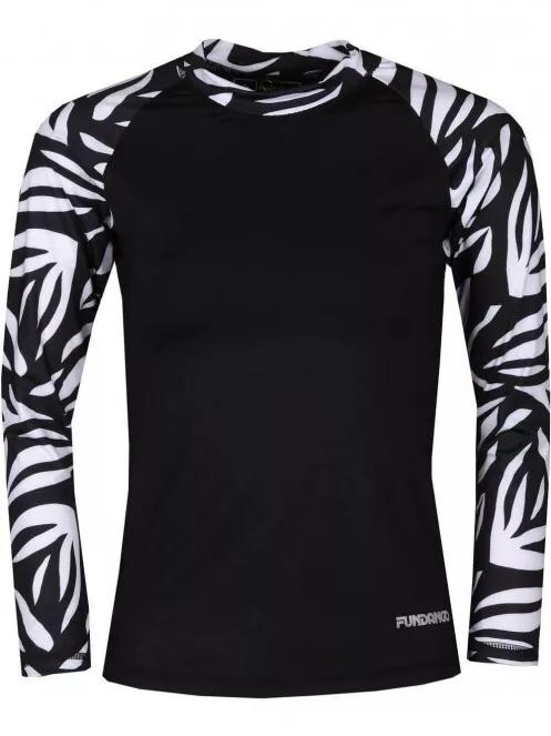 Fundango Joyce Long Sleeve Rashguard for women in black 7