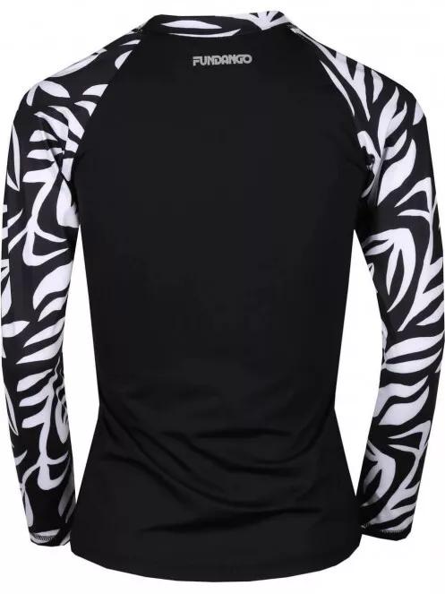 Fundango Joyce Long Sleeve Rashguard for women in black 8