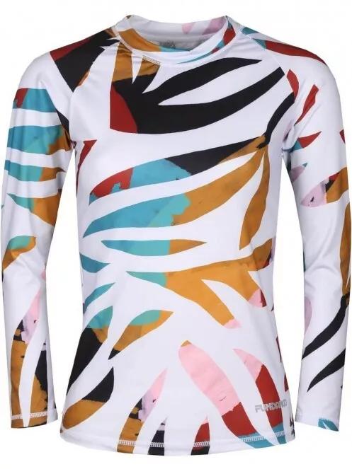 Fundango Joyce Long Sleeve Rashguard for women in white 5