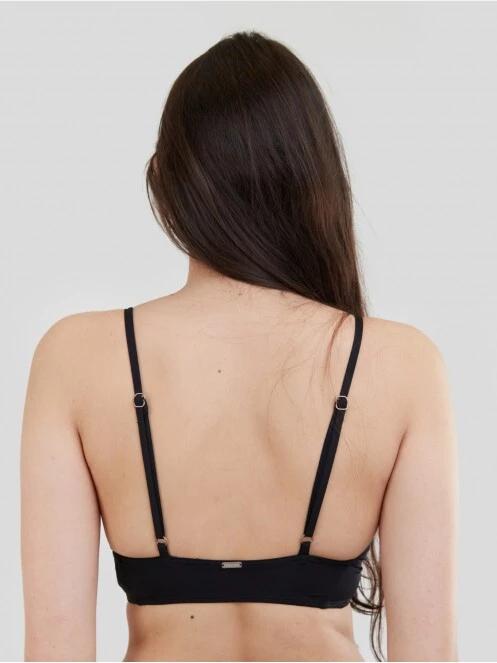Fundango Sahara V-neck Cami Top for women in black 3