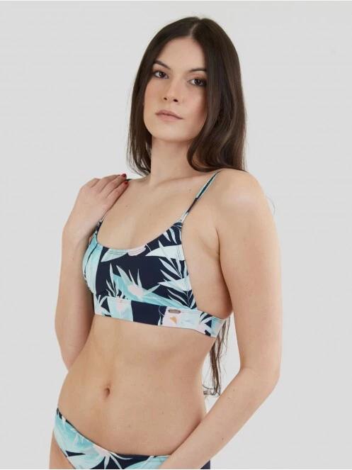 Fundango Moana Bralette Top for women in dark blue 2