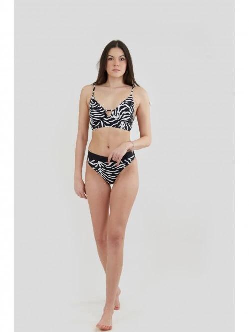 Fundango Sahara Mid Waist Full Bottoms for women in black 4