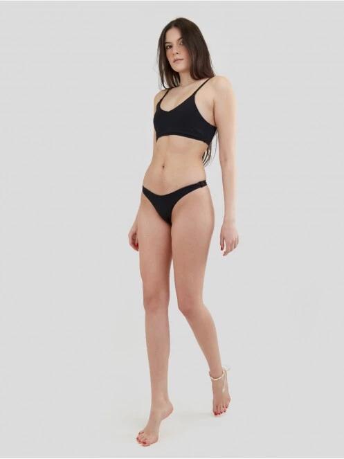 Fundango Madison High Cut Bottoms for women in black 4
