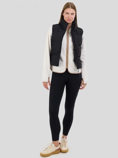 Fundango Keira Padded Vest for women in black 4