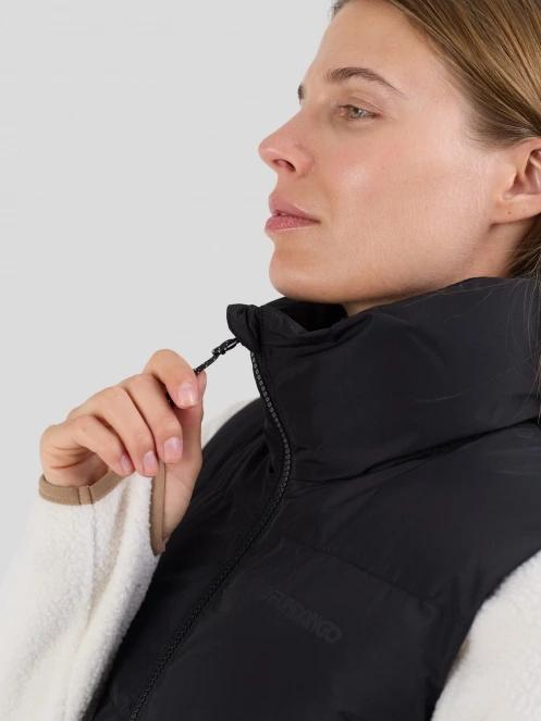 Fundango Keira Padded Vest for women in black 6