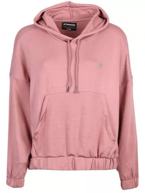 Fundango Echo Loose Hoodie for women in magenta 7