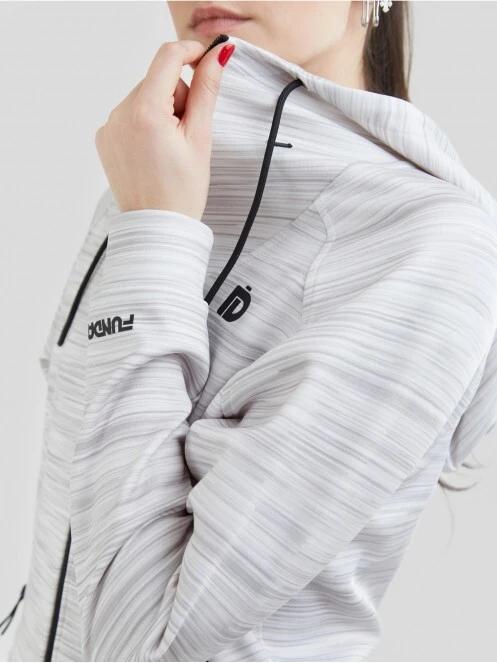 Fundango Draug Sweatshirt for women in white 5