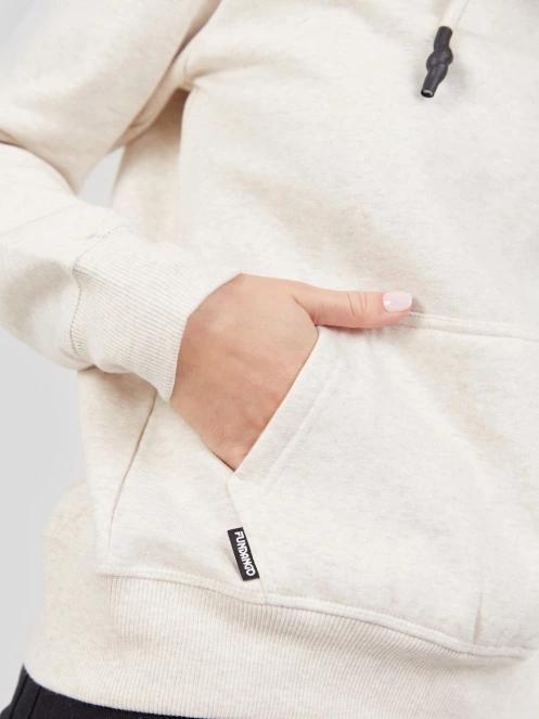 Fundango Mirage Hooded Sweatshirt for women in sand 8