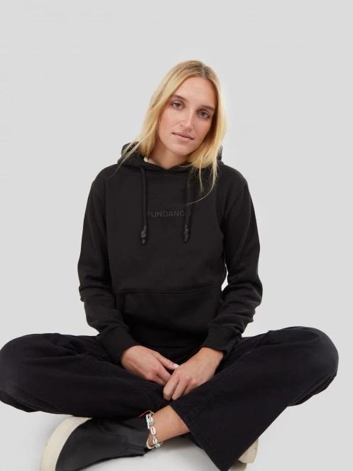 Fundango Mirage Hooded Sweatshirt for women in black 6