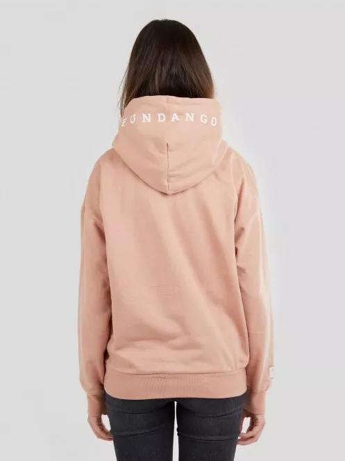Fundango Haley Hooded Sweatshirt for women in pink 3