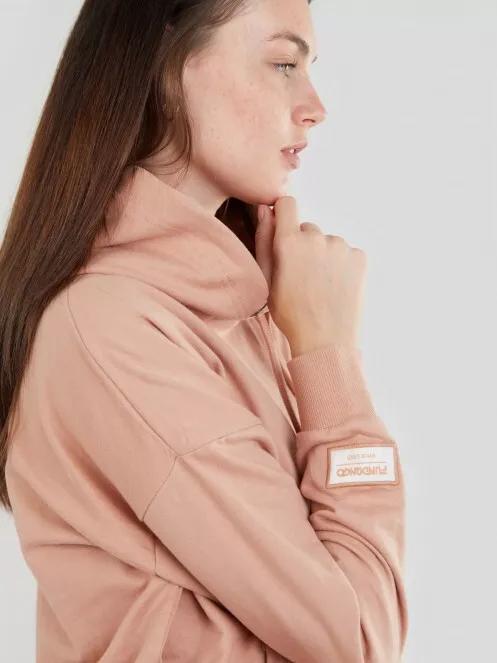 Fundango Haley Hooded Sweatshirt for women in pink 4