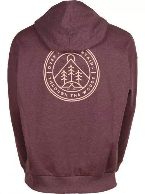 Fundango Haley Hooded Sweatshirt for women in purple 7