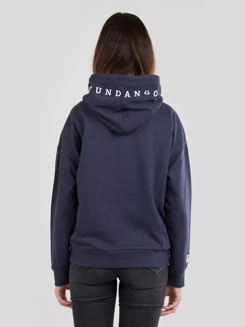 Fundango Haley Hooded Sweatshirt for women in blue 3