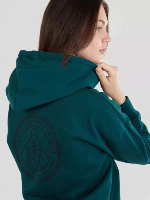 Fundango Haley Hooded Sweatshirt for women in green 5