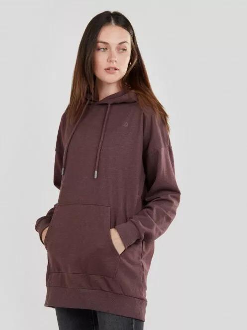 Fundango Ginger Hooded Sweatshirt for women in purple 2