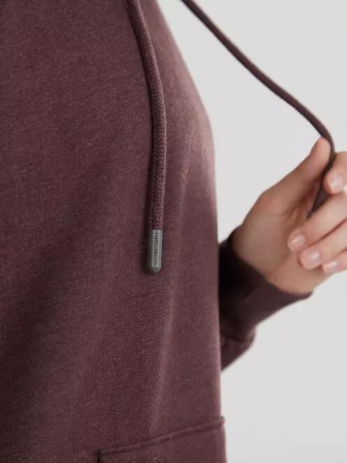 Fundango Ginger Hooded Sweatshirt for women in purple 5